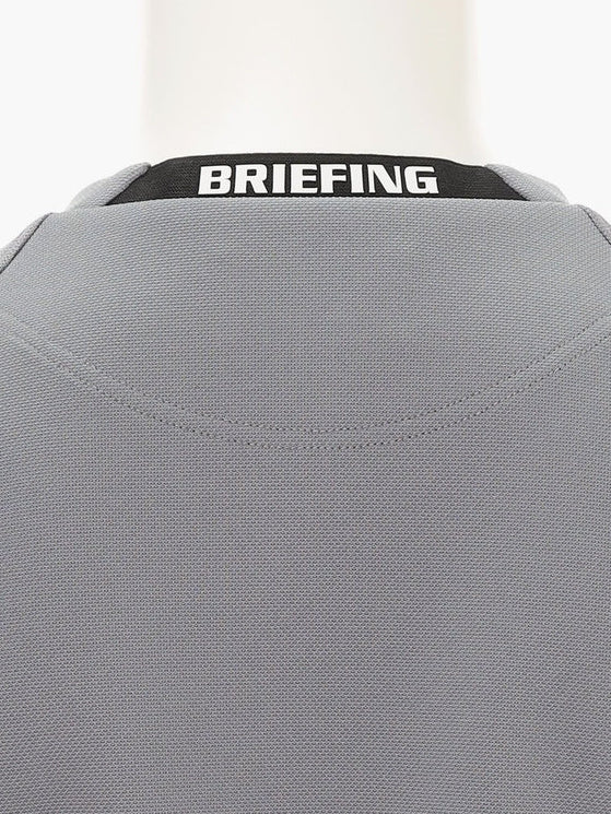 MEN’S STITCHED 3D LOGO CREWNECK TOP / GREY