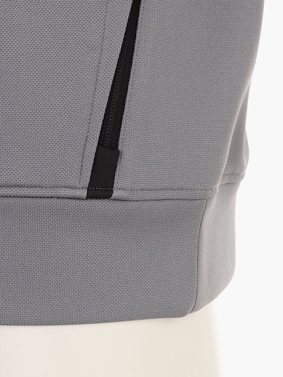 MEN’S STITCHED 3D LOGO CREWNECK TOP / GREY