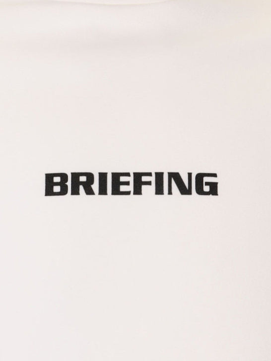BRIEFING GOLF | MEN’S WARM LS HIGHNECK / WHITE