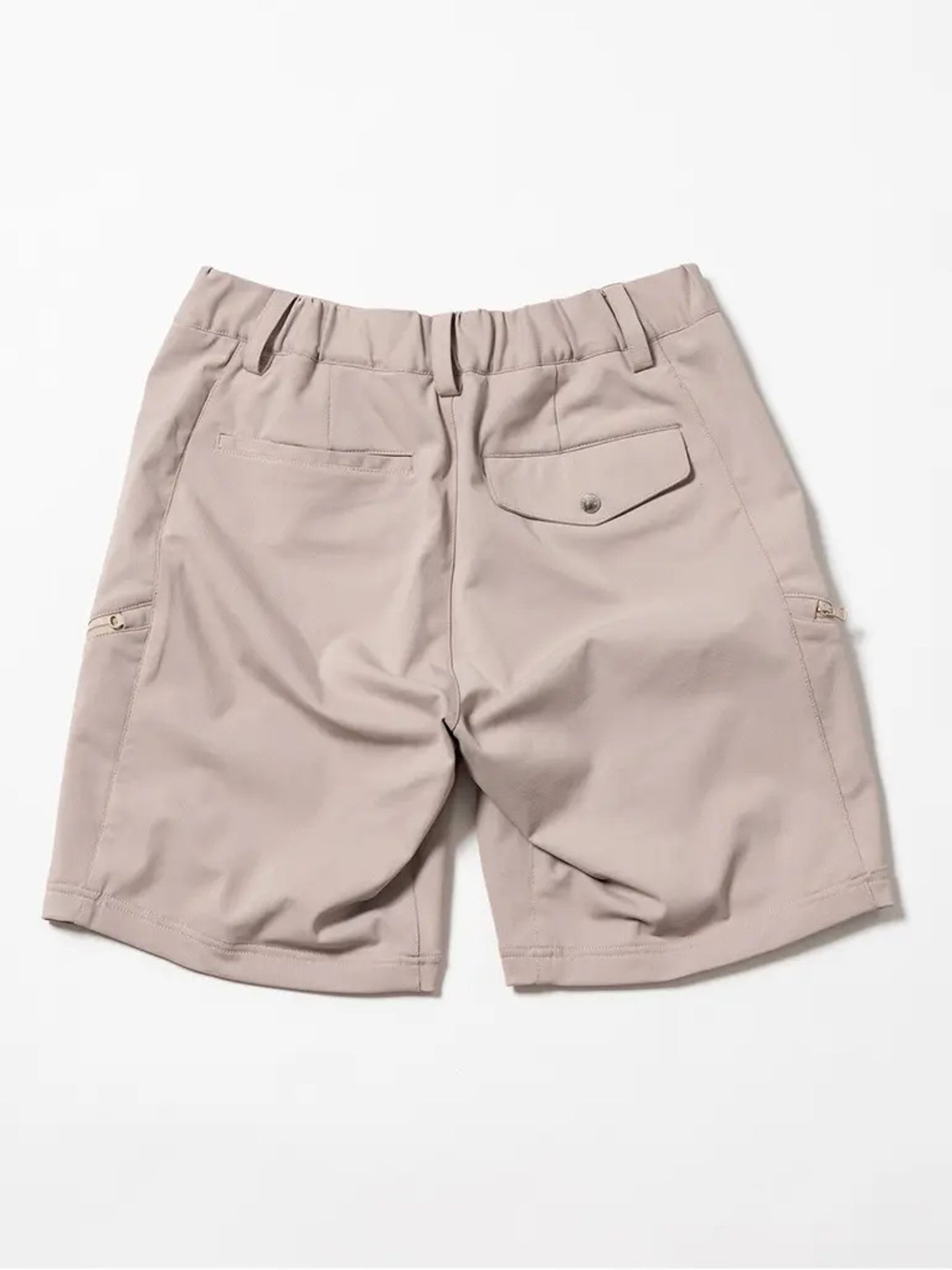 SVKS6021［サルベージパブリックコレパ］ トリコットメッシュ ZIPポケット ショートパンツ / BEIGE