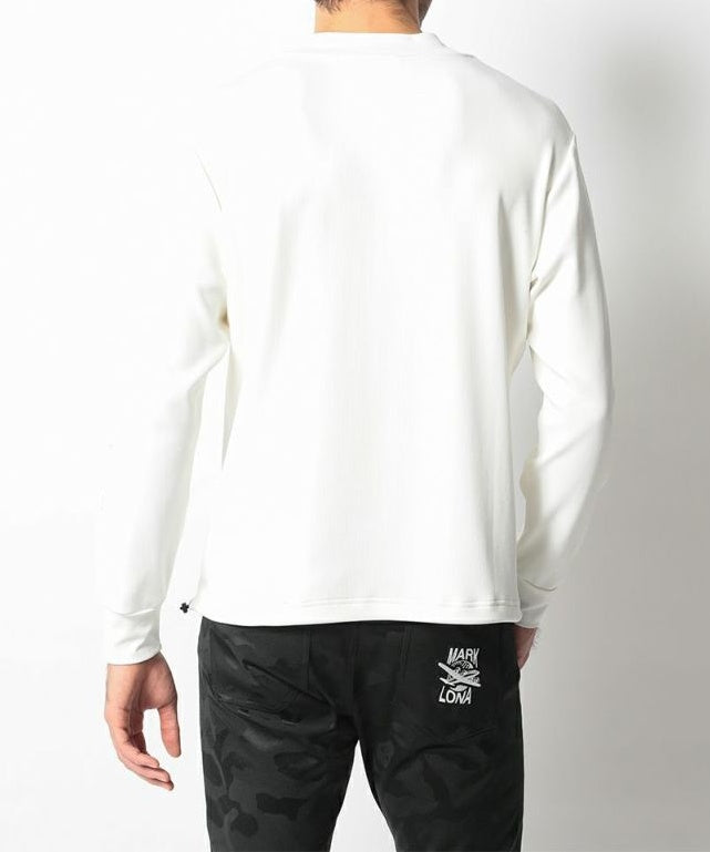 Verve Mock Neck Shirts | MEN / WHITE