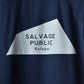 SALVAGE PUBLIC Kolepa サルベージ パブリック コレパ SURFモックネックTEE(Kolepa Stamp)/ NAVY