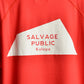 SALVAGE PUBLIC Kolepa サルベージ パブリック コレパ SURFモックネックTEE(Kolepa Stamp)/ RED